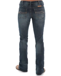 Cowgirl Tuff Women's Dark Wash Don't Fence Me In Jeans -Cowgirl Drape Sales 2000102000 402 P1