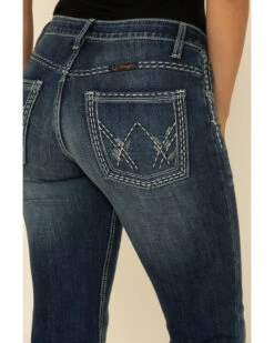 Wrangler Women's Shiloh Ultimate Riding Jeans -Cowgirl Drape Sales 2000113577 400 P4