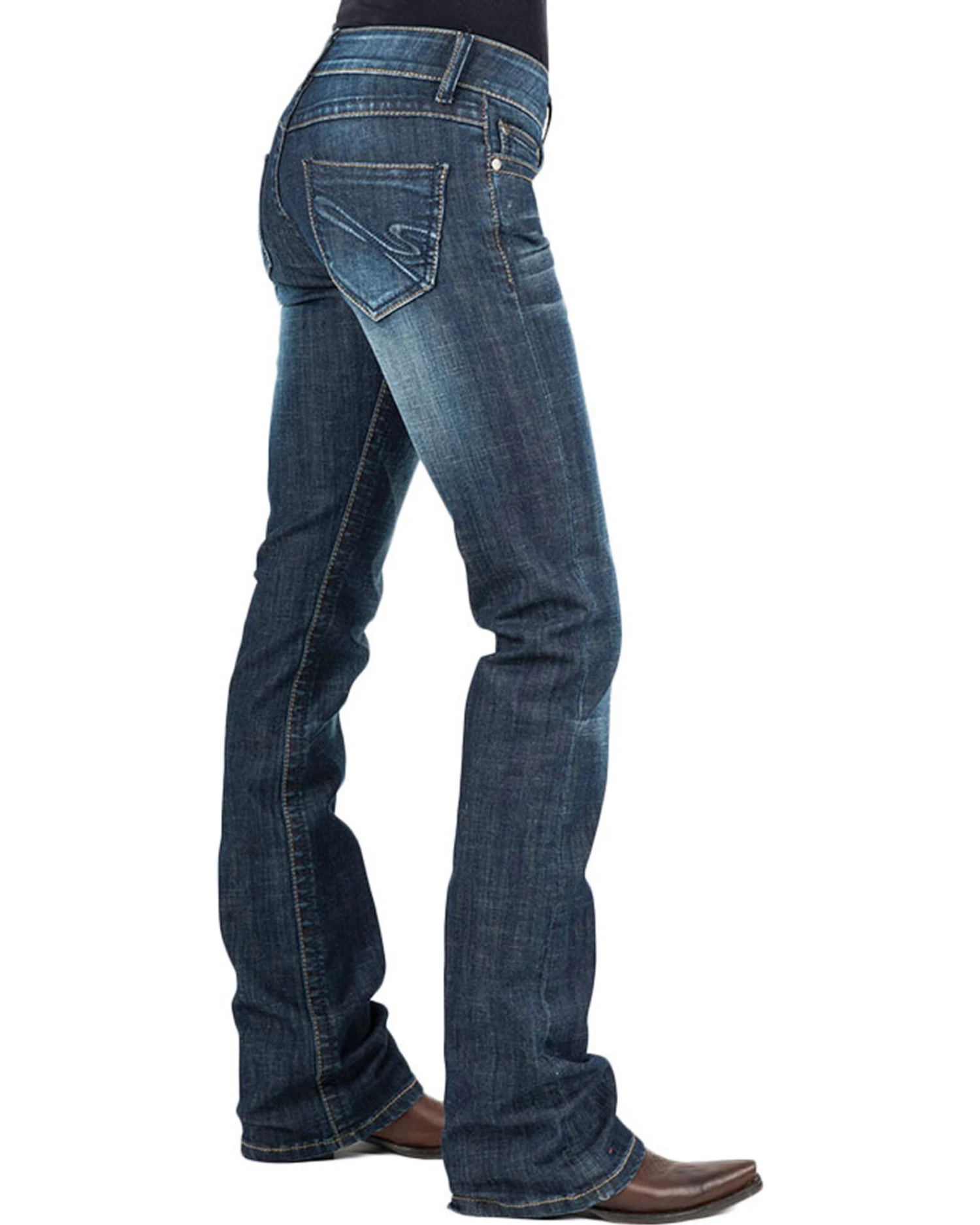 Stetson Women's Hollywood Bootcut Jeans 3 Stetson Women's Hollywood Bootcut Jeans - Image 3