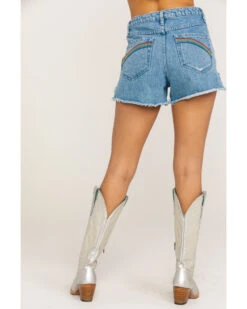 Show Me Your Mumu Women's Arizona Delta Rainbow High Waisted Shorts 8 Show Me Your Mumu Women's Arizona Delta Rainbow High Waisted Shorts -Cowgirl Drape Sales 2000286000 400 P1
