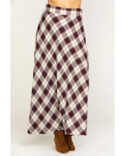 Stetson Women's Plaid Print Maxi Skirt -Cowgirl Drape Sales 2000286938 200 P1