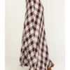 Stetson Women's Plaid Print Maxi Skirt
