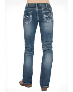 Cowgirl Tuff Women's Edgy Bootcut Jean -Cowgirl Drape Sales 2000287176 400 P1