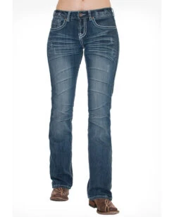 Cowgirl Tuff Women's Edgy Bootcut Jean -Cowgirl Drape Sales 2000287176 400 P2