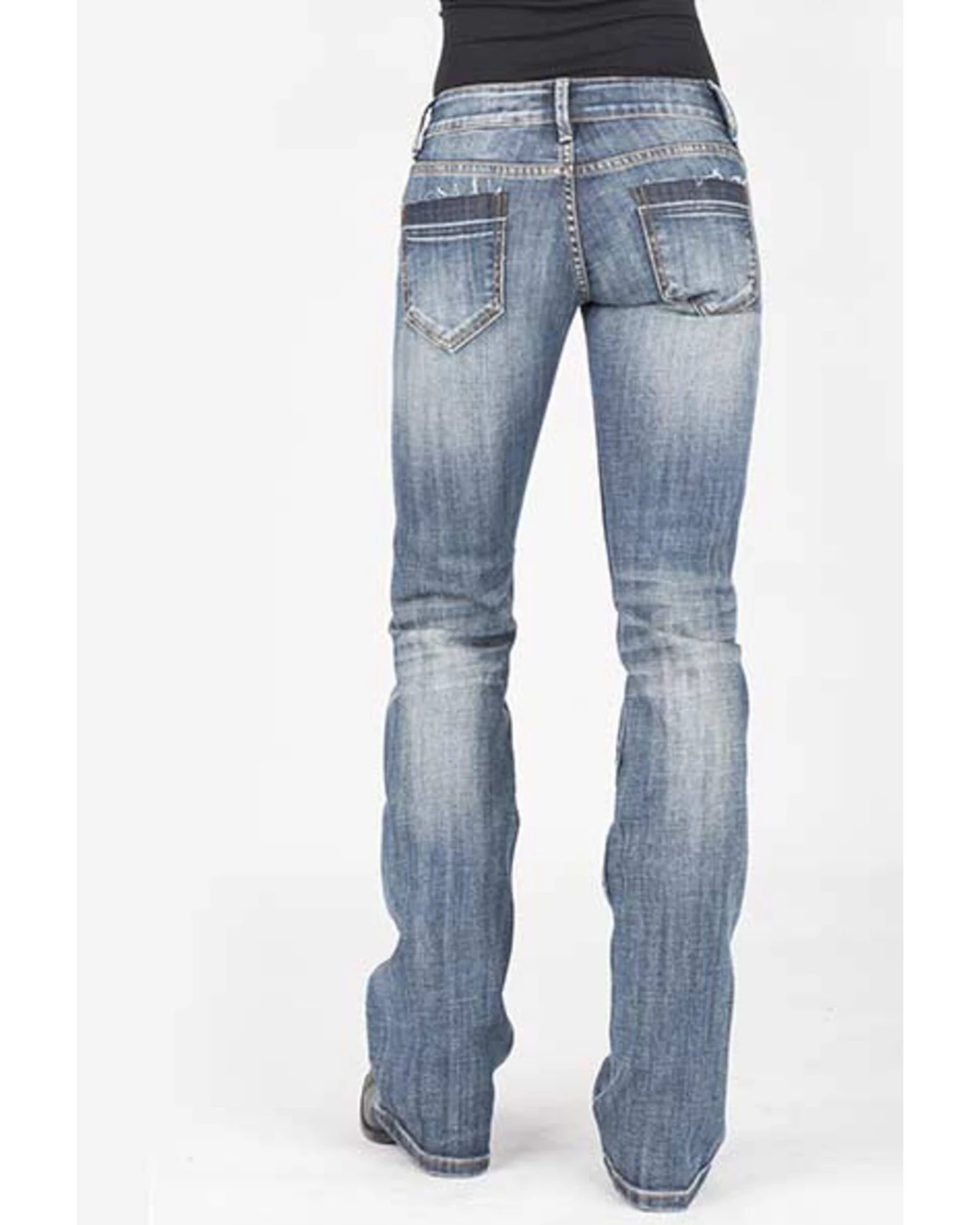 Stetson Women's 818 Contemporary Medium Bootcut Jeans 1 Stetson Women's 818 Contemporary Medium Bootcut Jeans