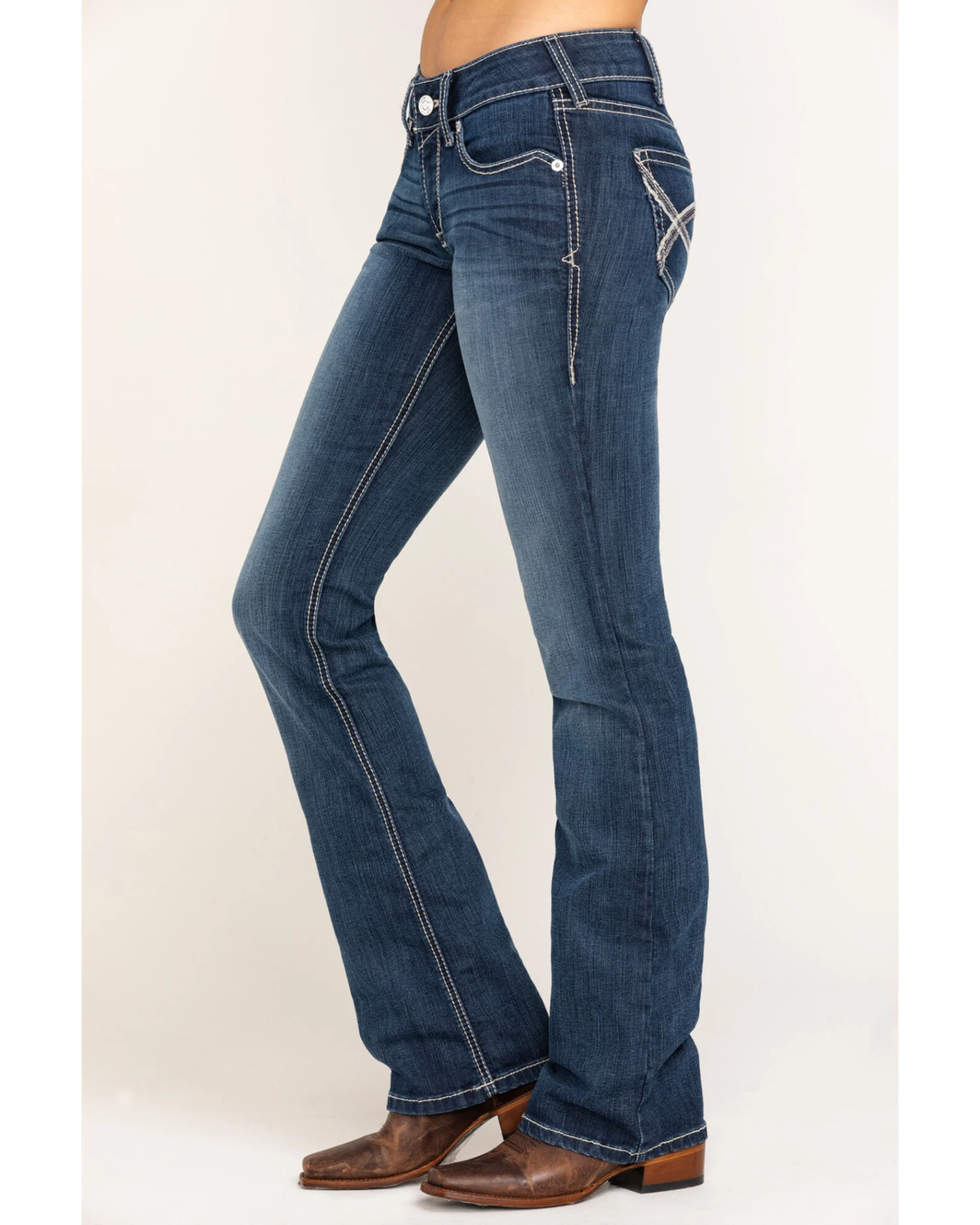 Ariat Women's Medium R.E.A.L. Arrow Fit Shayla Bootcut Jeans 2 Ariat Women's Medium R.E.A.L. Arrow Fit Shayla Bootcut Jeans - Image 2