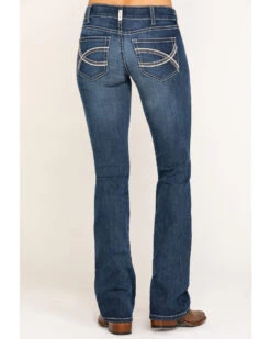 Ariat Women's Medium R.E.A.L. Arrow Fit Shayla Bootcut Jeans 11 Ariat Women's Medium R.E.A.L. Arrow Fit Shayla Bootcut Jeans -Cowgirl Drape Sales 2000295218 400 P4