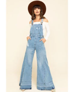 Show Me Your Mumu Women's Carolina Blue San Fran Overalls 9 Show Me Your Mumu Women's Carolina Blue San Fran Overalls -Cowgirl Drape Sales 2000296945 400 P1