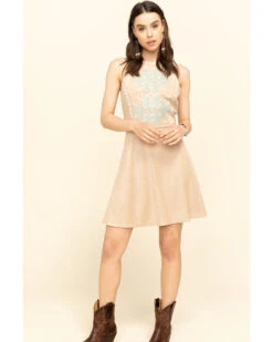 Ariat Women's Tan Mira Dress -Cowgirl Drape Sales 2000312641 280 P6