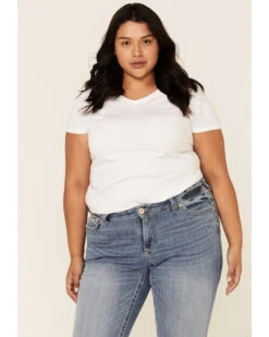 Ariat Women's R.E.A.L. Alabama Whitney Straight Jeans - Plus -Cowgirl Drape Sales 2000322711 400 P2