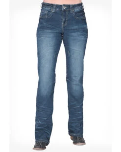 Cowgirl Tuff Women's Fly High Bootcut Jeans -Cowgirl Drape Sales 2000326142 400 P1