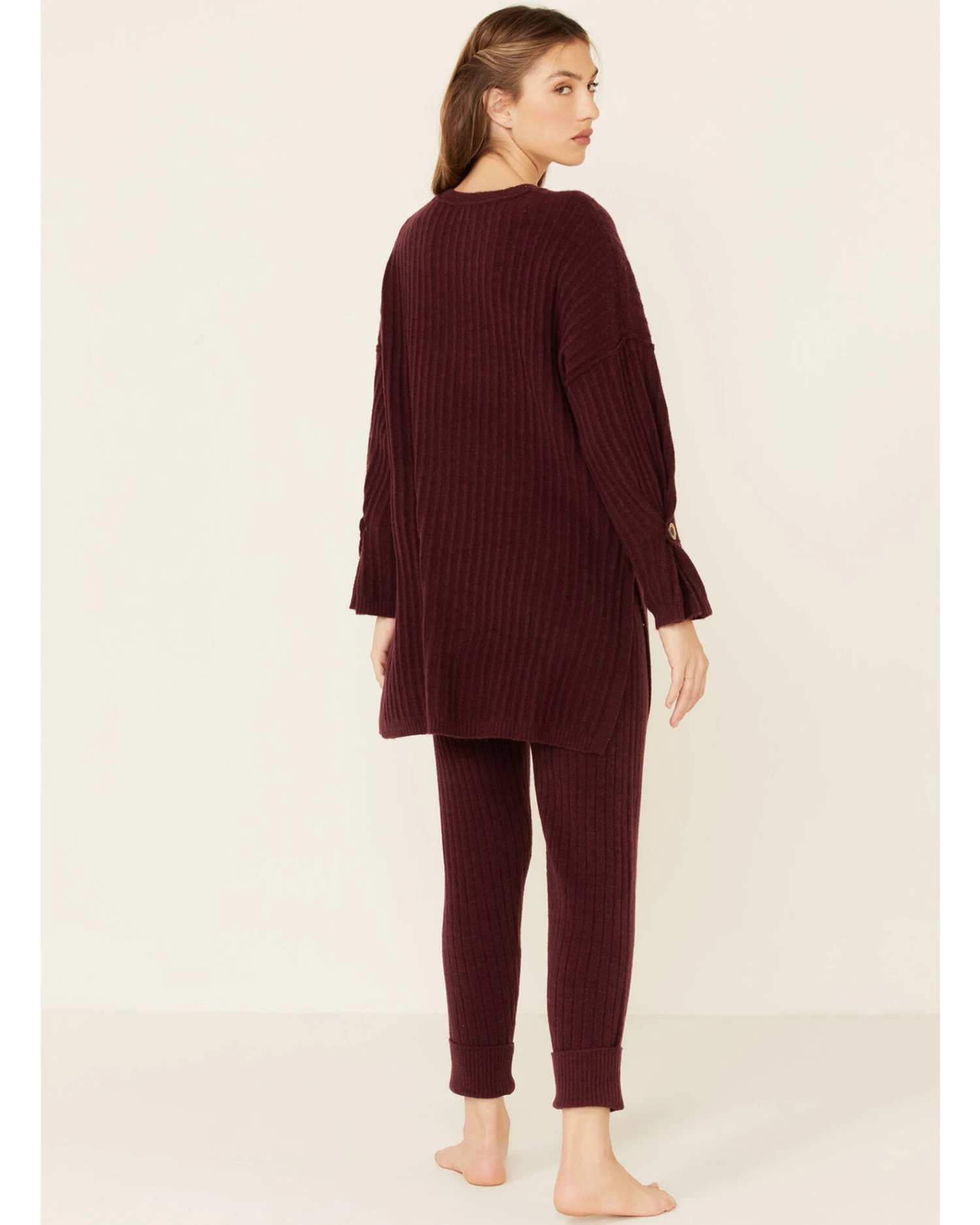 Free People Women's Around The Clock Henley Top 1 Free People Women's Around The Clock Henley Top