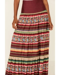 Tasha Polizzi Women's Veronica Serape Skirt -Cowgirl Drape Sales 2000344720 900 P2