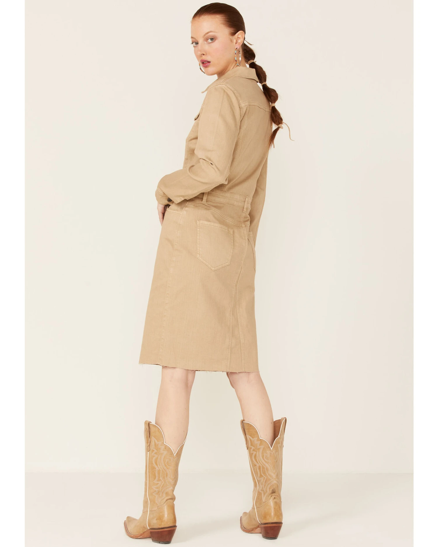 Stetson Women's Denim Skirt Dress 4 Stetson Women's Denim Skirt Dress - Image 4