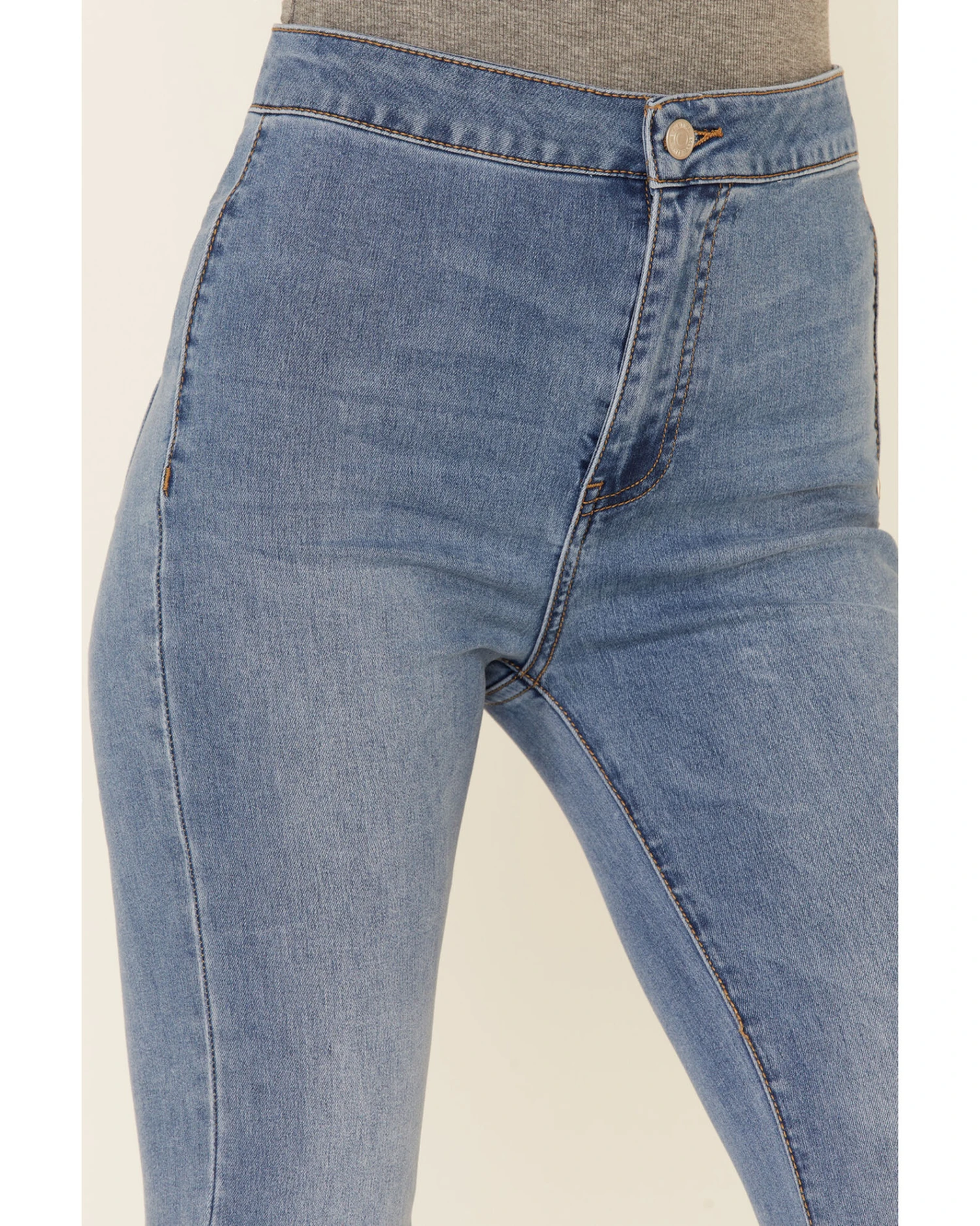 Free People Women's Love Letters Float On Flare Jeans 4 Free People Women's Love Letters Float On Flare Jeans - Image 4