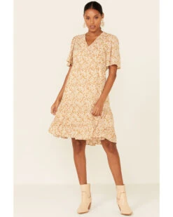 Mikarose Women's Floral Athena Dress -Cowgirl Drape Sales 2000349975 110 P2