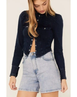 Lee Women's Lady Lee A-Line Shorts -Cowgirl Drape Sales 2000356777 412 P3