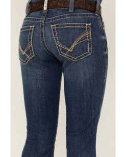 Ariat Women's R.E.A.L Mid Rise Arrow Fit Virginia Bootcut Jeans 6 Ariat Women's R.E.A.L Mid Rise Arrow Fit Virginia Bootcut Jeans -Cowgirl Drape Sales 2000357678 400 P4