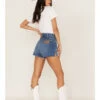 Wrangler Women's Medium Wash High Rise Festival Shorts