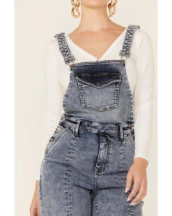 Billy T Women's Pitch Union Wide Leg Overalls 6 Billy T Women's Pitch Union Wide Leg Overalls -Cowgirl Drape Sales 2000361085 400 P3