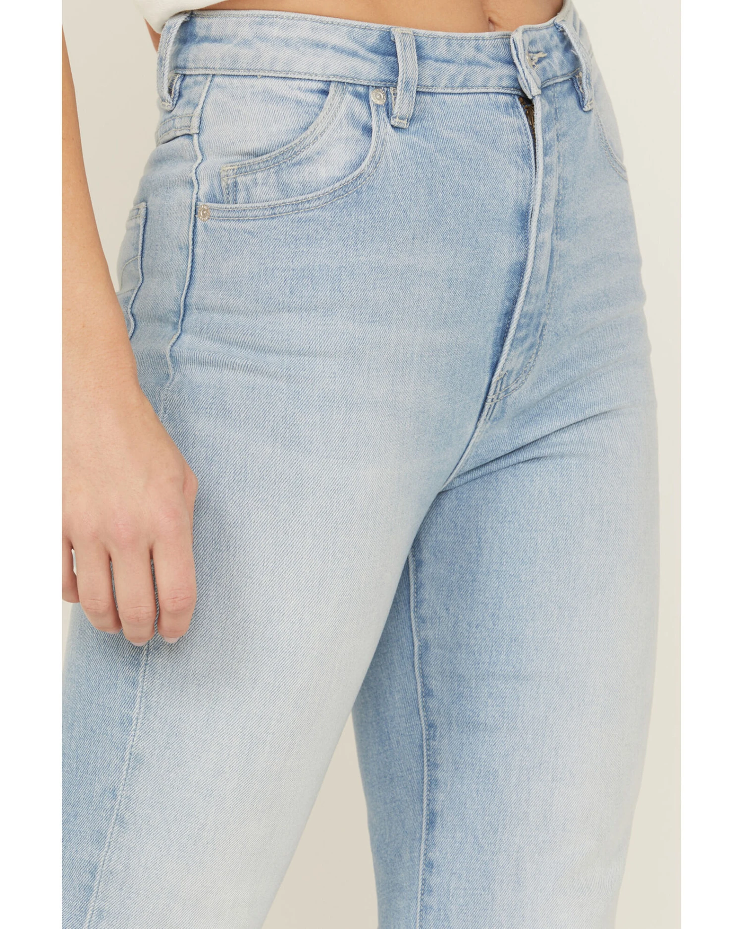 Rolla's Women's Dusters Bluebird Crop Bootcut Jeans 1 Rolla's Women's Dusters Bluebird Crop Bootcut Jeans