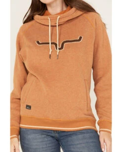 Kimes Ranch Women's Two Scoops Logo Pullover Fleece Hoodie -Cowgirl Drape Sales 2000363657 220 P3