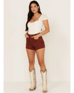 Idyllwind Women's Brady Frayed Hem Shorts -Cowgirl Drape Sales 2000365739 200 P1