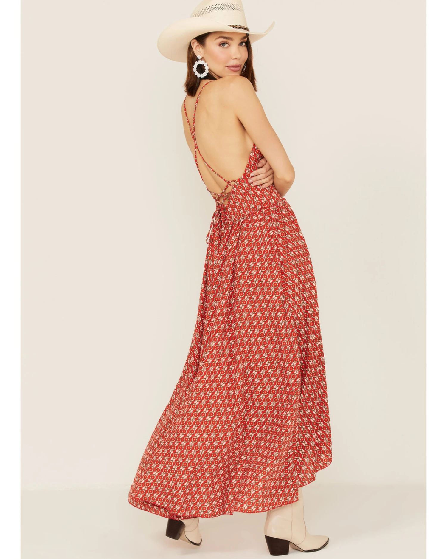 Molly Bracken Women's Printed Asymmetrical Dress 1 Molly Bracken Women's Printed Asymmetrical Dress