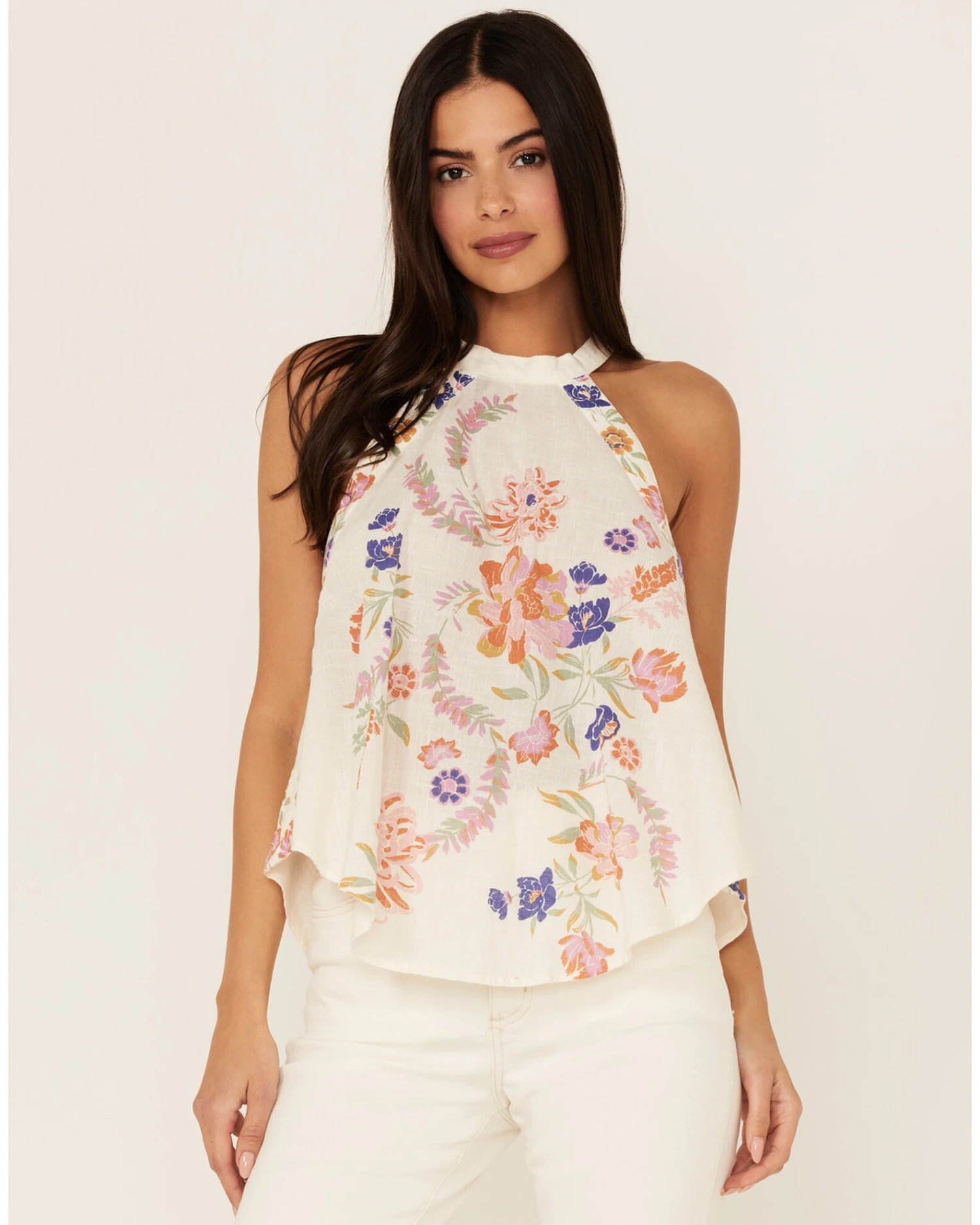 Free People Women's Emily Printed Tank 3 Free People Women's Emily Printed Tank - Image 3