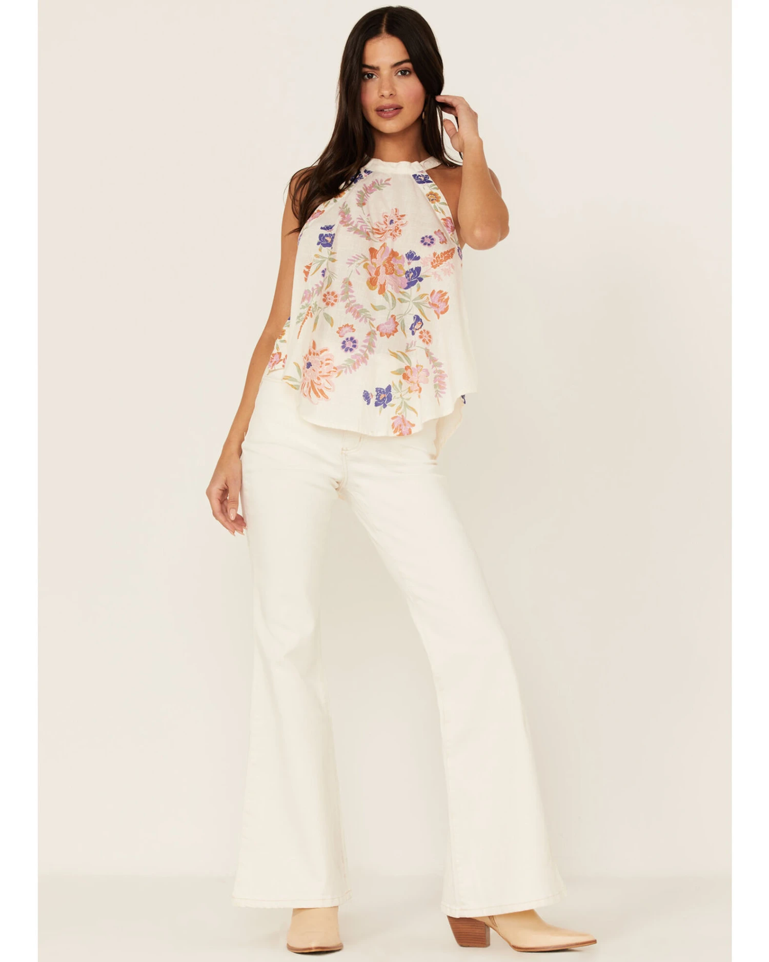 Free People Women's Emily Printed Tank 1 Free People Women's Emily Printed Tank