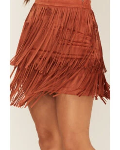 Idyllwind Women's Chestnut Trail Faux Suede Skirt 7 Idyllwind Women's Chestnut Trail Faux Suede Skirt -Cowgirl Drape Sales 2000367320 202 P2