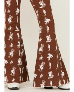 Ranch Dress'n Women's Buckaroo Print Super Flare Jeans 6 Ranch Dress'n Women's Buckaroo Print Super Flare Jeans -Cowgirl Drape Sales 2000368187 220 P2