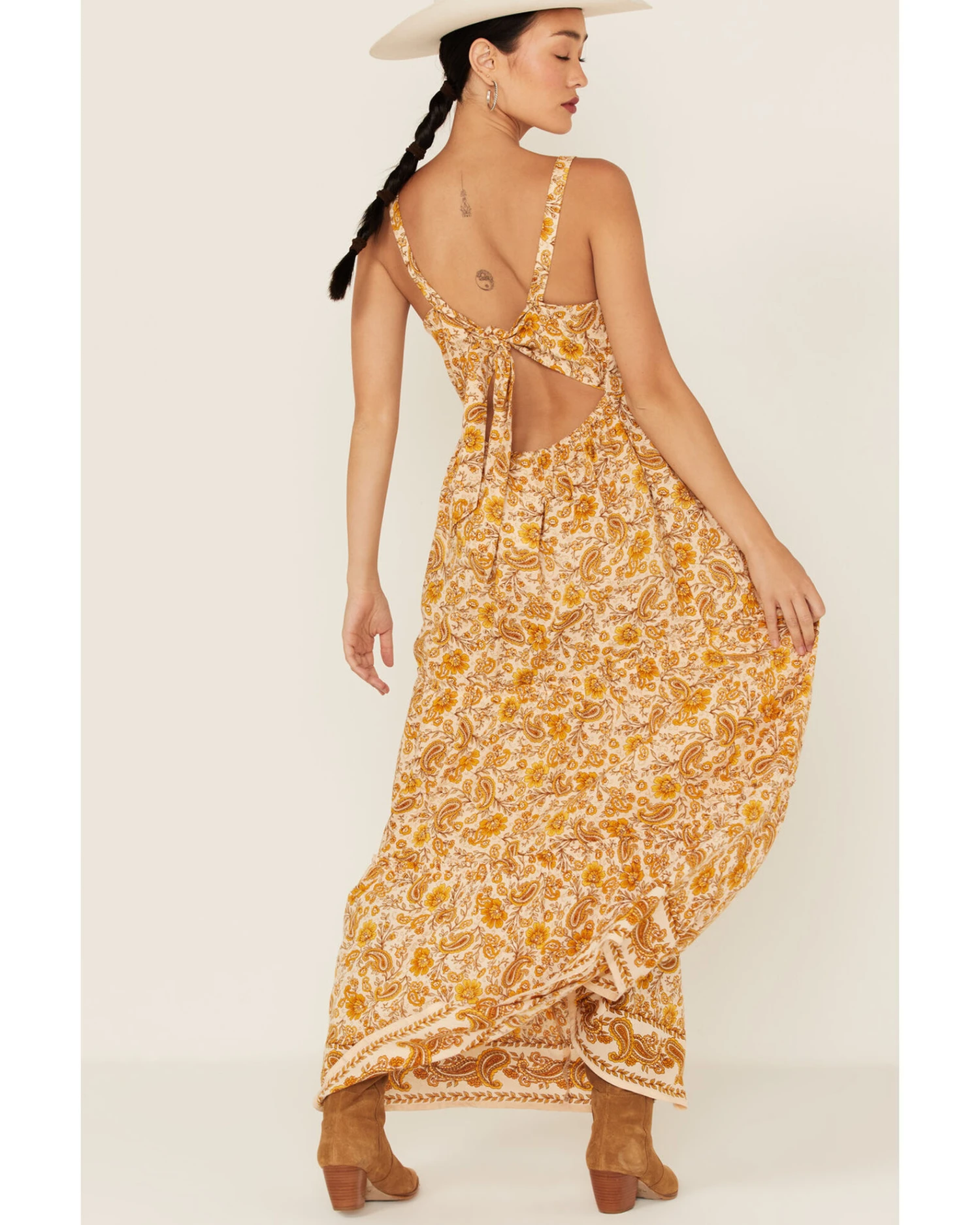 Patrons Of Peace Women's Del Mar Sleeveless Maxi Dress 1 Patrons Of Peace Women's Del Mar Sleeveless Maxi Dress