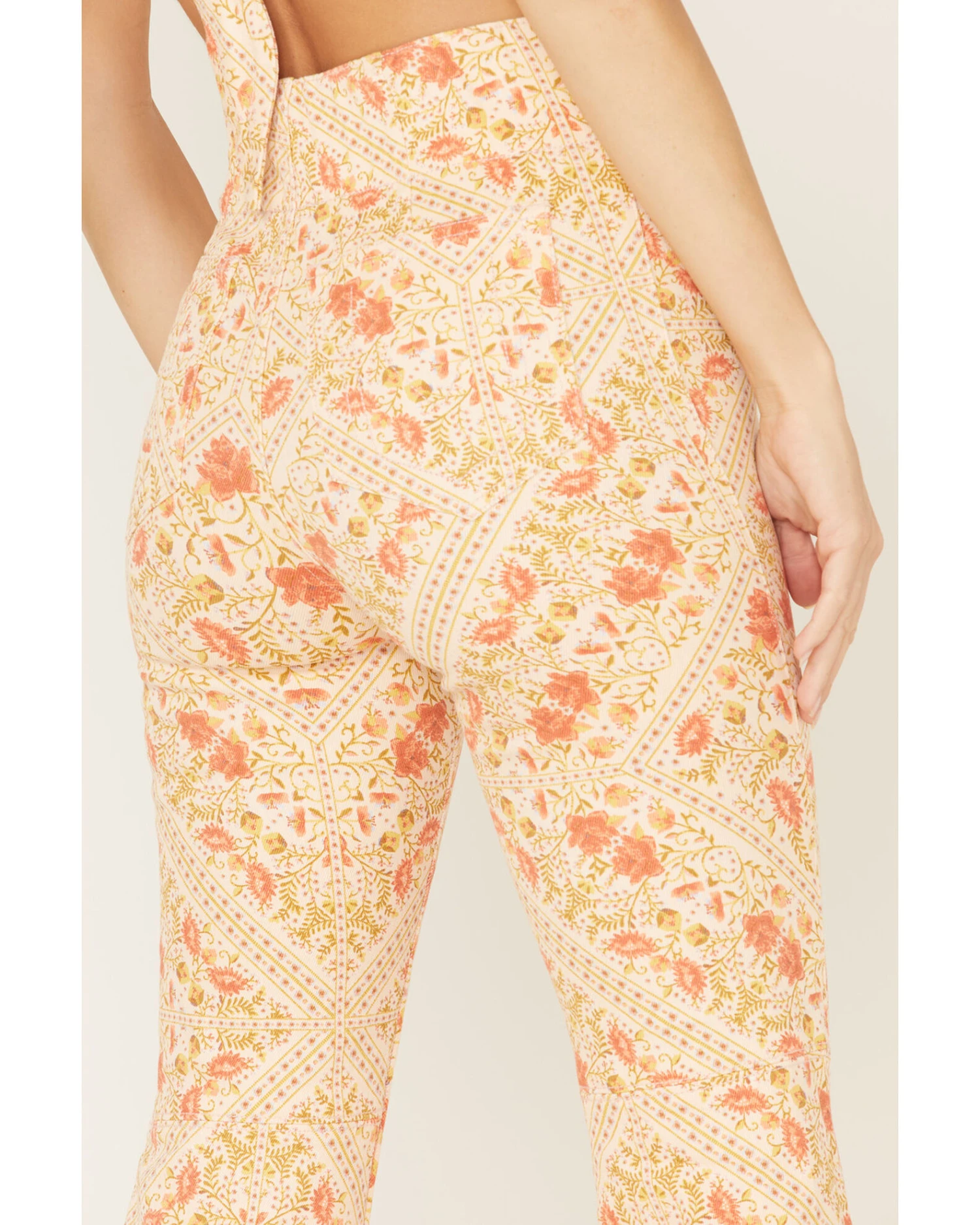 Show Me Your Mumu Women's Belmont Paisley Print Pull On Trouser Pants 2 Show Me Your Mumu Women's Belmont Paisley Print Pull On Trouser Pants - Image 2