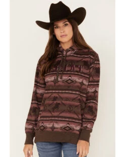 Ariat Women's R.E.A.L. Southwestern Serape Print Hoodie -Cowgirl Drape Sales 2000371916 500 P1