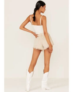 Free People Women's Loving Good Vibrations Shorts 6 Free People Women's Loving Good Vibrations Shorts -Cowgirl Drape Sales 2000372332 110 P3