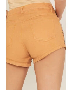 Understated Leather Women's Elvis Rhinestone Denim Shorts -Cowgirl Drape Sales 2000374922 220 P4