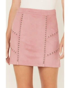 Idyllwind Women's Faux Suede Studded Mini Skirt 5 Idyllwind Women's Faux Suede Studded Mini Skirt -Cowgirl Drape Sales 2000375288 661 P2