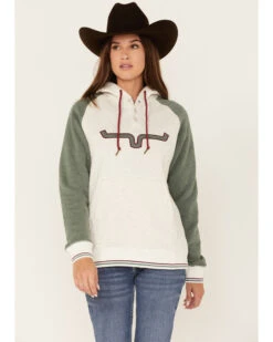 Kimes Ranch Women's Amigo Logo Hooded Pullover -Cowgirl Drape Sales 2000377223 341 P1