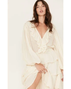 Jen's Pirate Booty Women's Moon Midi Dress -Cowgirl Drape Sales 2000379661 101 P2