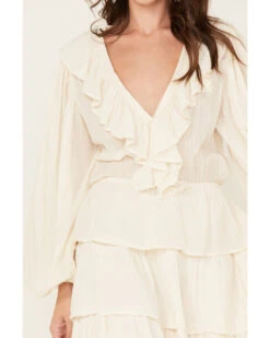 Jen's Pirate Booty Women's Moon Midi Dress -Cowgirl Drape Sales 2000379661 101 P3