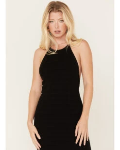 Spell Women's Sunray Knit Halter Dress -Cowgirl Drape Sales 2000381832 001 P2