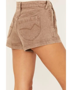 Cleo + Wolf Women's High Rise Stretch Shorts