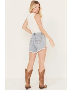 Idyllwind Women's Sterling High Rise Rigid Denim Shorts -Cowgirl Drape Sales 2000383277 412 P3