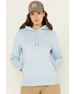 Carhartt Women's Relaxed Fit Midweight Logo Graphic Hoodie 6 Carhartt Women's Relaxed Fit Midweight Logo Graphic Hoodie -Cowgirl Drape Sales 2000383961 450 P2