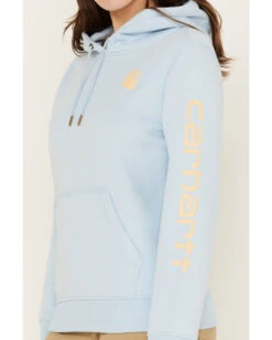 Carhartt Women's Relaxed Fit Midweight Logo Graphic Hoodie 7 Carhartt Women's Relaxed Fit Midweight Logo Graphic Hoodie -Cowgirl Drape Sales 2000383961 450 P3