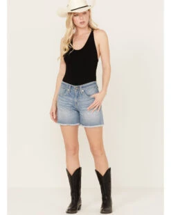 Ariat Women's Medium Wash Nayla 5" Stretch Shorts -Cowgirl Drape Sales 2000385129 414 P1
