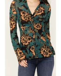 Free People Women's Lucky Shirtee 6 Free People Women's Lucky Shirtee -Cowgirl Drape Sales 2000385484 301 P3