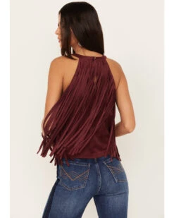 Idyllwind Women's Madie Faux Suede Fringe Tank 6 Idyllwind Women's Madie Faux Suede Fringe Tank -Cowgirl Drape Sales 2000386132 642 P4