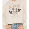 Cleo + Wolf Women's Oh My My Cropped Hoodie